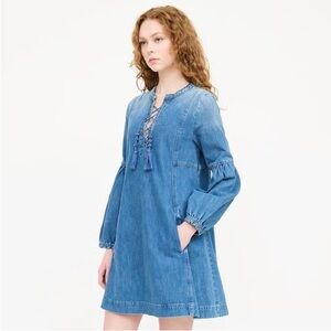 Ulla Johnson Denim Deren Dress - Size 2